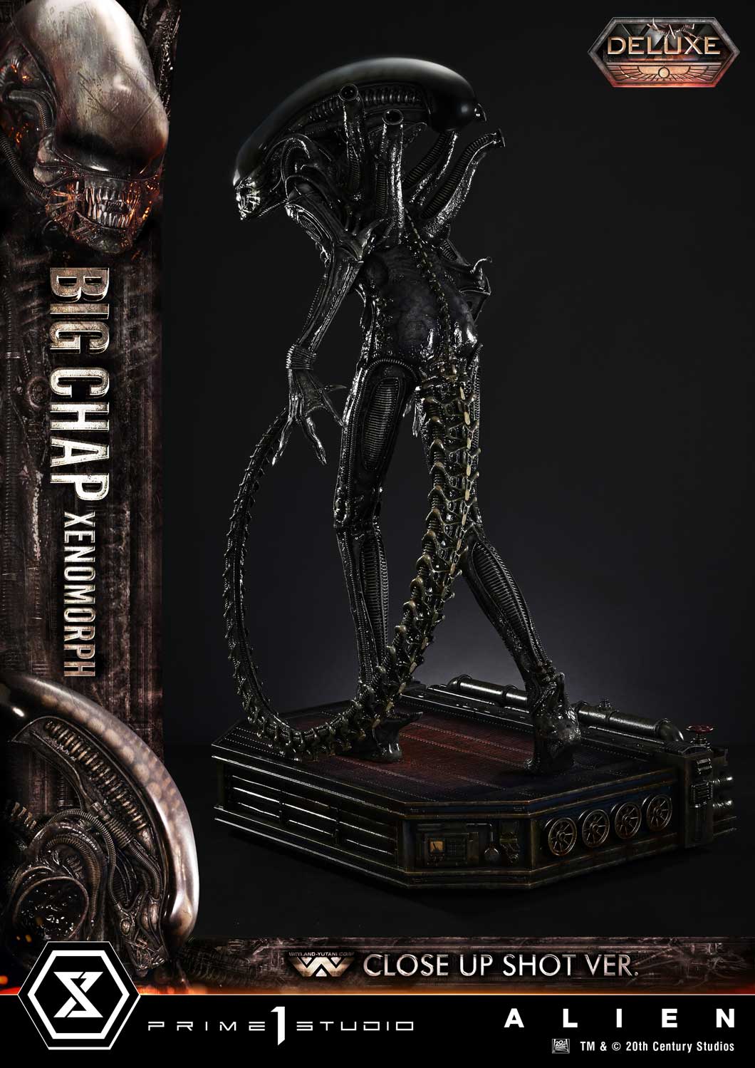 (PRE-ORDER) Museum Masterline XL Alien (Film) Big Chap Xenomorph Close Up Shot Ver. Deluxe Version