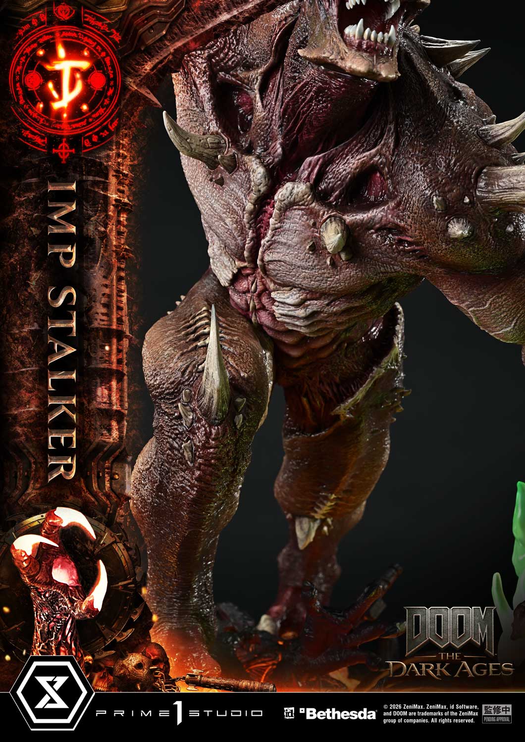 Ultimate Premium Masterline DOOM: The Dark Ages Imp Stalker Bonus Version