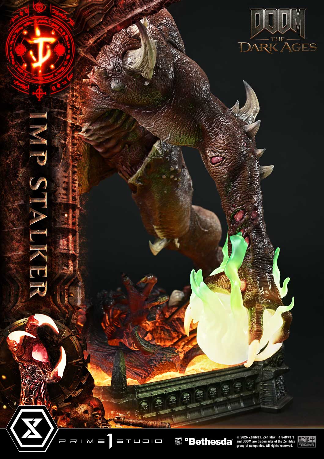 Ultimate Premium Masterline DOOM: The Dark Ages Imp Stalker