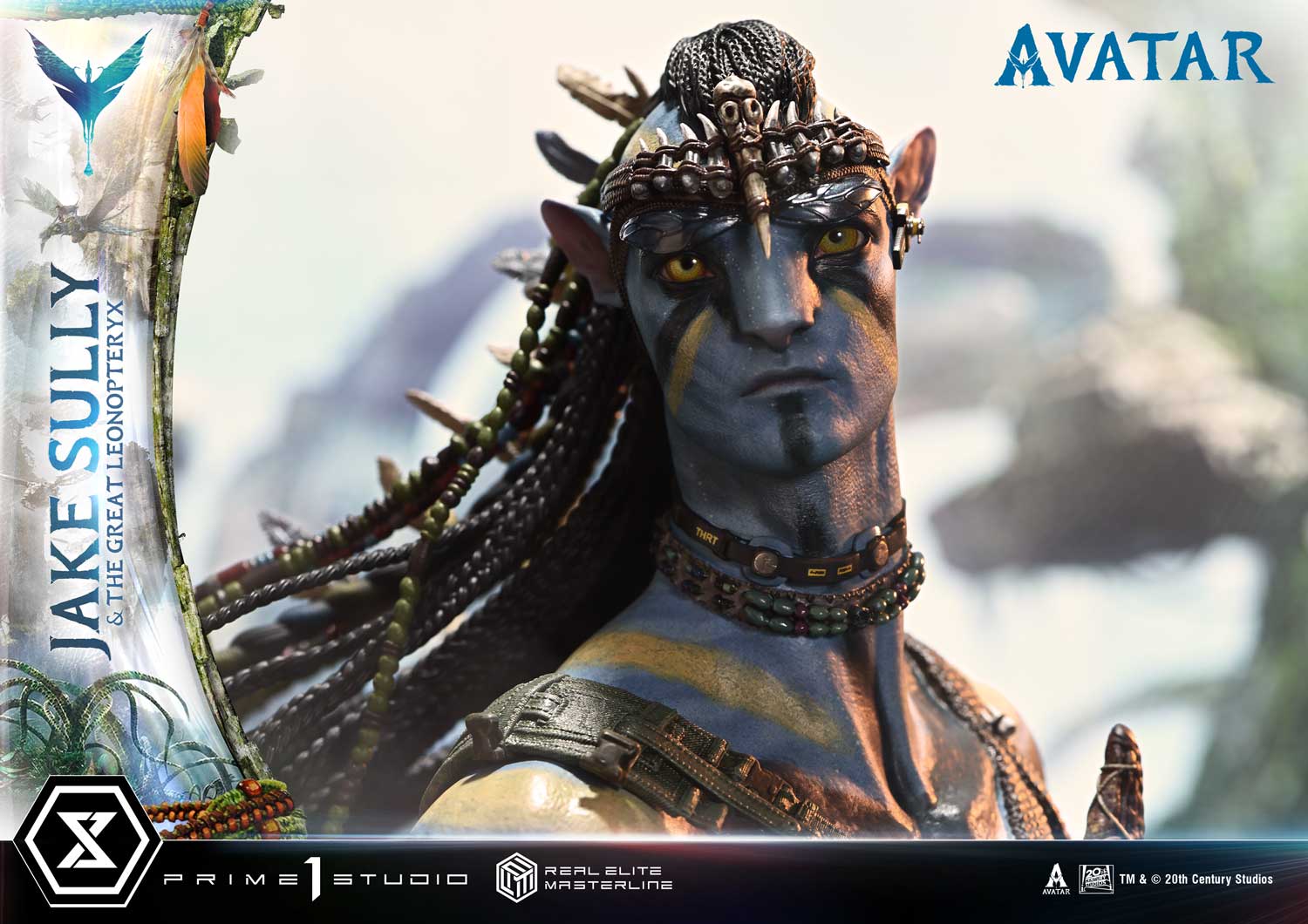 Real Elite Masterline Avatar (Film) Jake Sully & The Great Leonopteryx Avatar Legacy Collection Deluxe Version