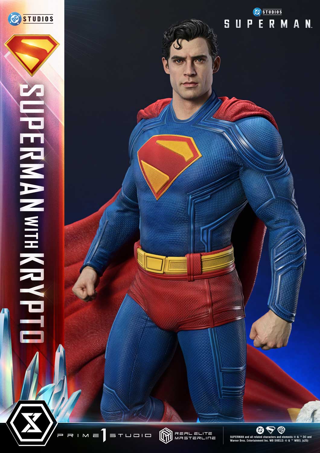 Real Elite Masterline Superman (2025 Film) Superman with Krypto Bonus Version