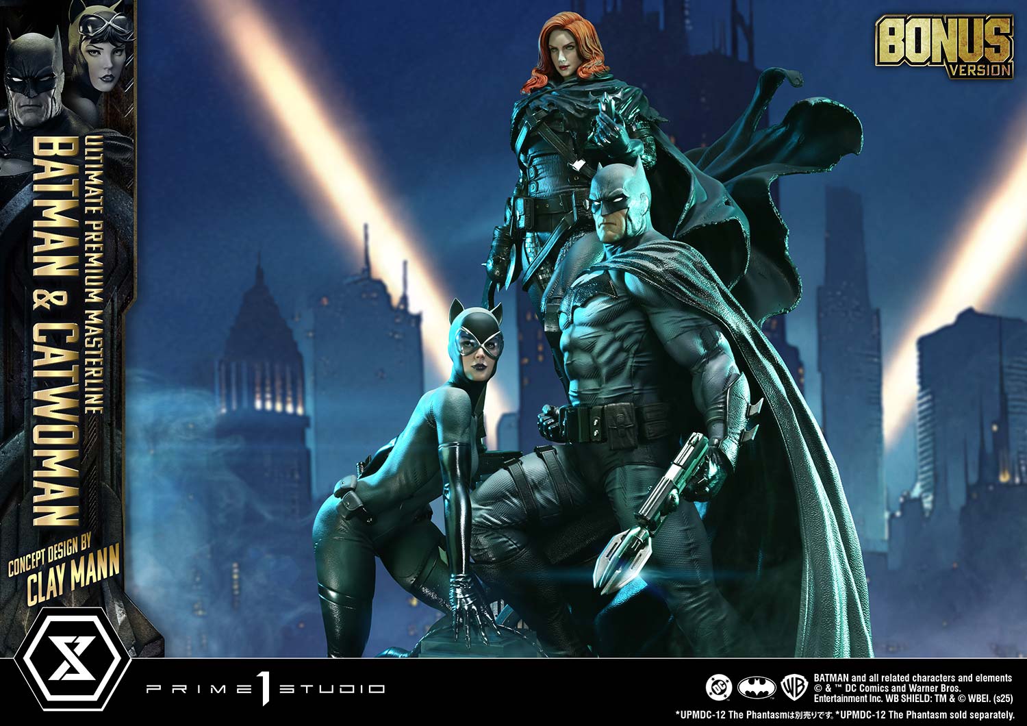 Ultimate Premium Masterline Batman (Comics) Batman & Catwoman (Concept Design by CLAY MANN)