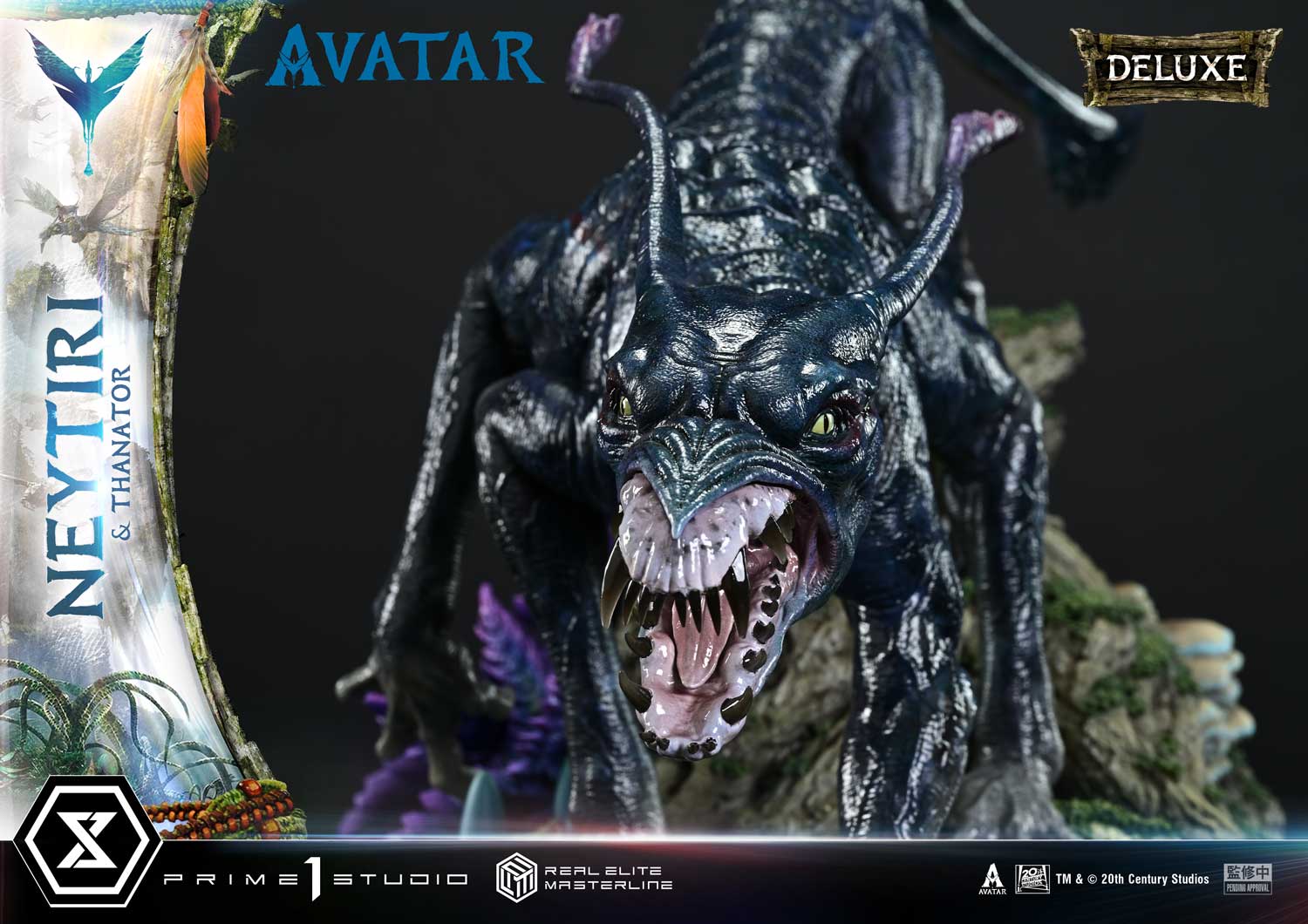 Real Elite Masterline Avatar (Film) Neytiri & Thanator Avatar Legacy Collection Deluxe Version