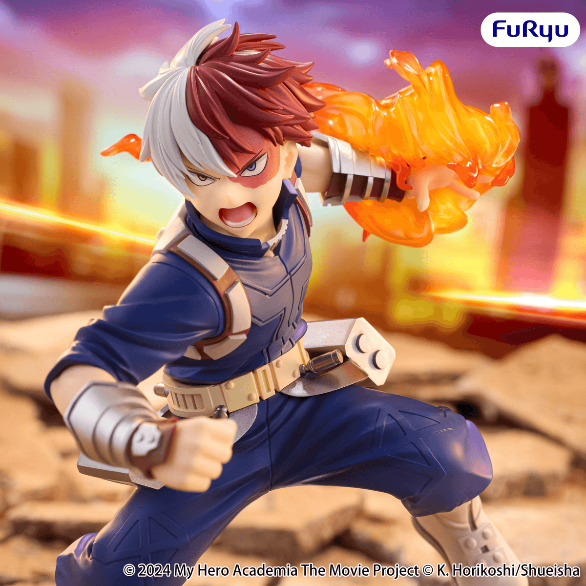 My Hero Academia: You're Next Muchute Figure -Shoto Todoroki-