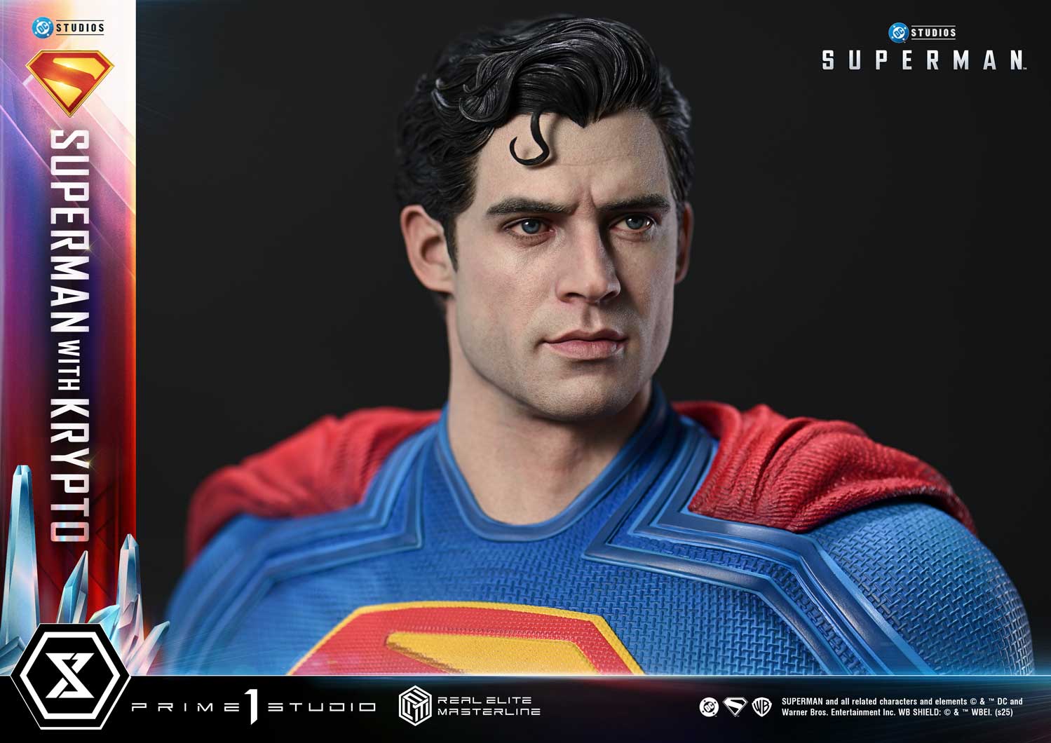 Real Elite Masterline Superman (2025 Film) Superman with Krypto Bonus Version