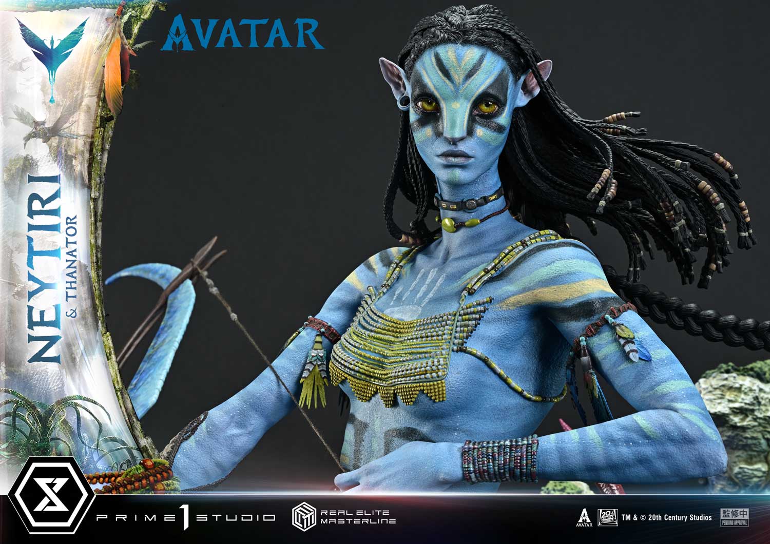 Real Elite Masterline Avatar (Film) Neytiri & Thanator Avatar Legacy Collection DX Bonus Version