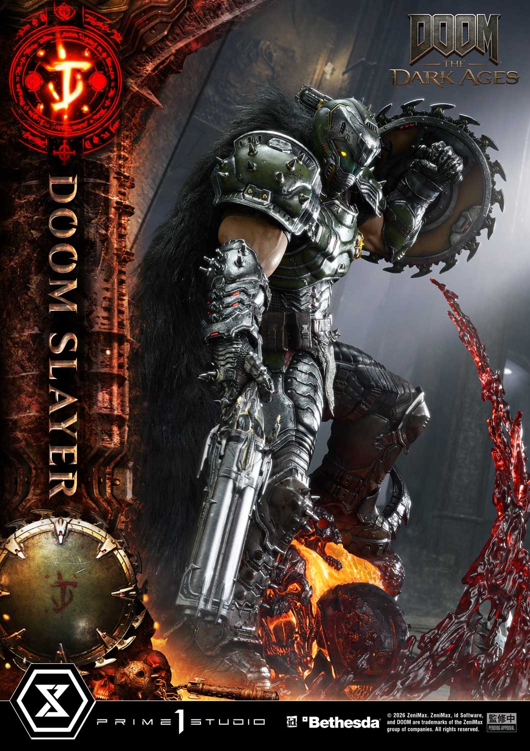 Ultimate Premium Masterline DOOM: The Dark Ages DOOM Slayer DX Bonus Version