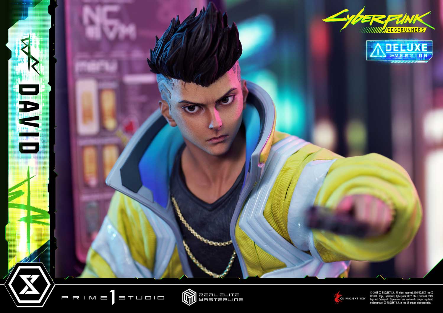 Real Elite Masterline Cyberpunk: Edgerunners David Deluxe Bonus Version