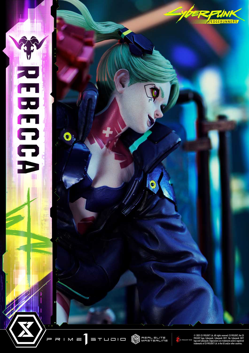 Real Elite Masterline Cyberpunk: Edgerunners Rebecca DX Bonus Version