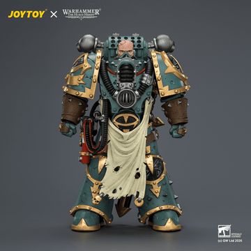 Sons of Horus Maloghurst the Twisted, the Warmaster's Equerry with Legion Standard and Banestrike Bolter | 6927054404339