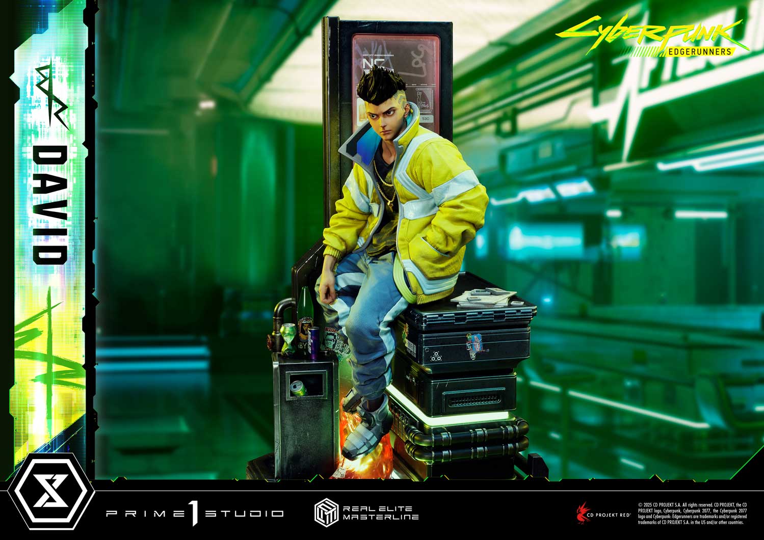 Real Elite Masterline Cyberpunk: Edgerunners David Deluxe Bonus Version