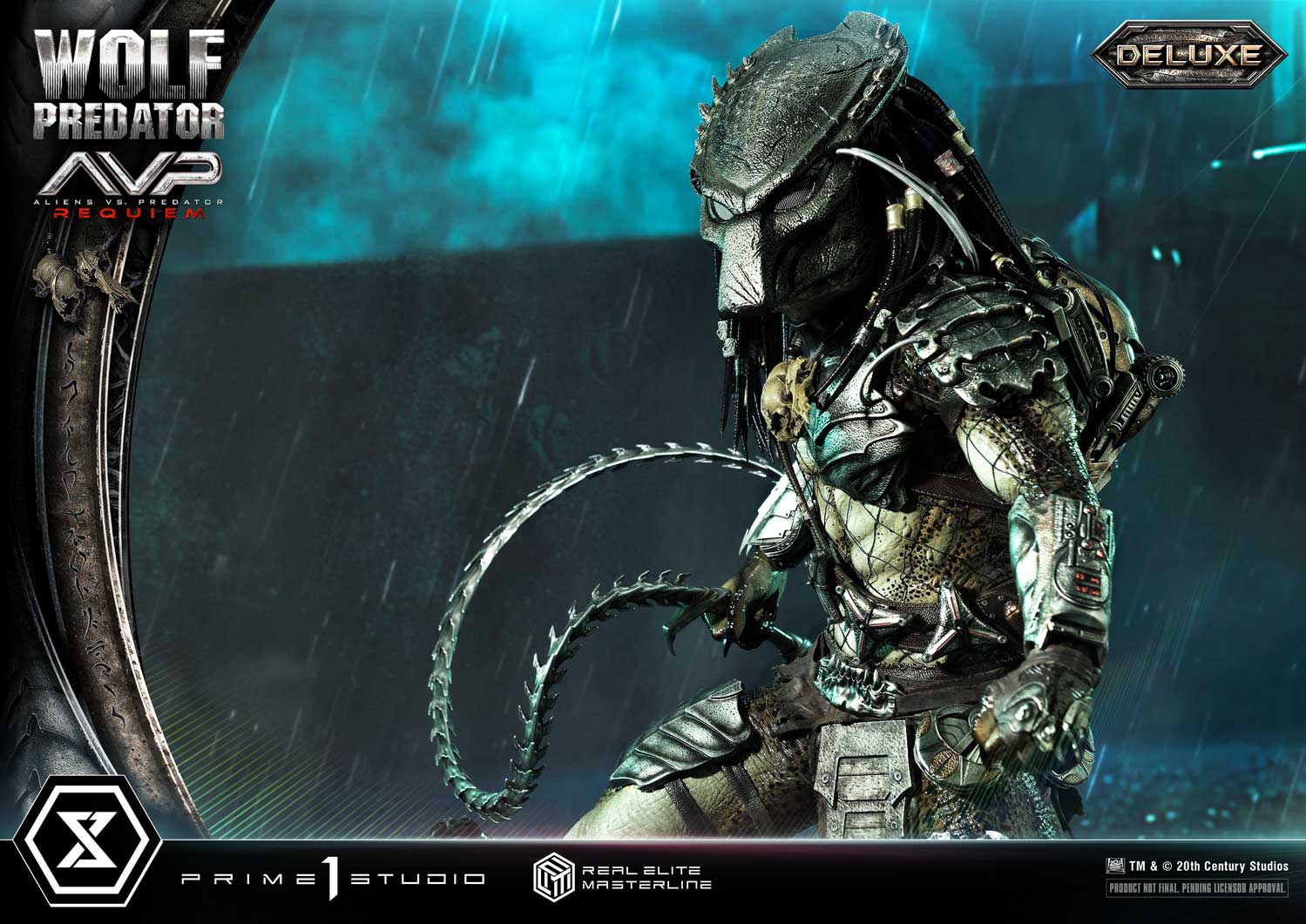 Real Elite Masterline Aliens vs. Predator: Requiem Wolf Predator DX Bonus Version