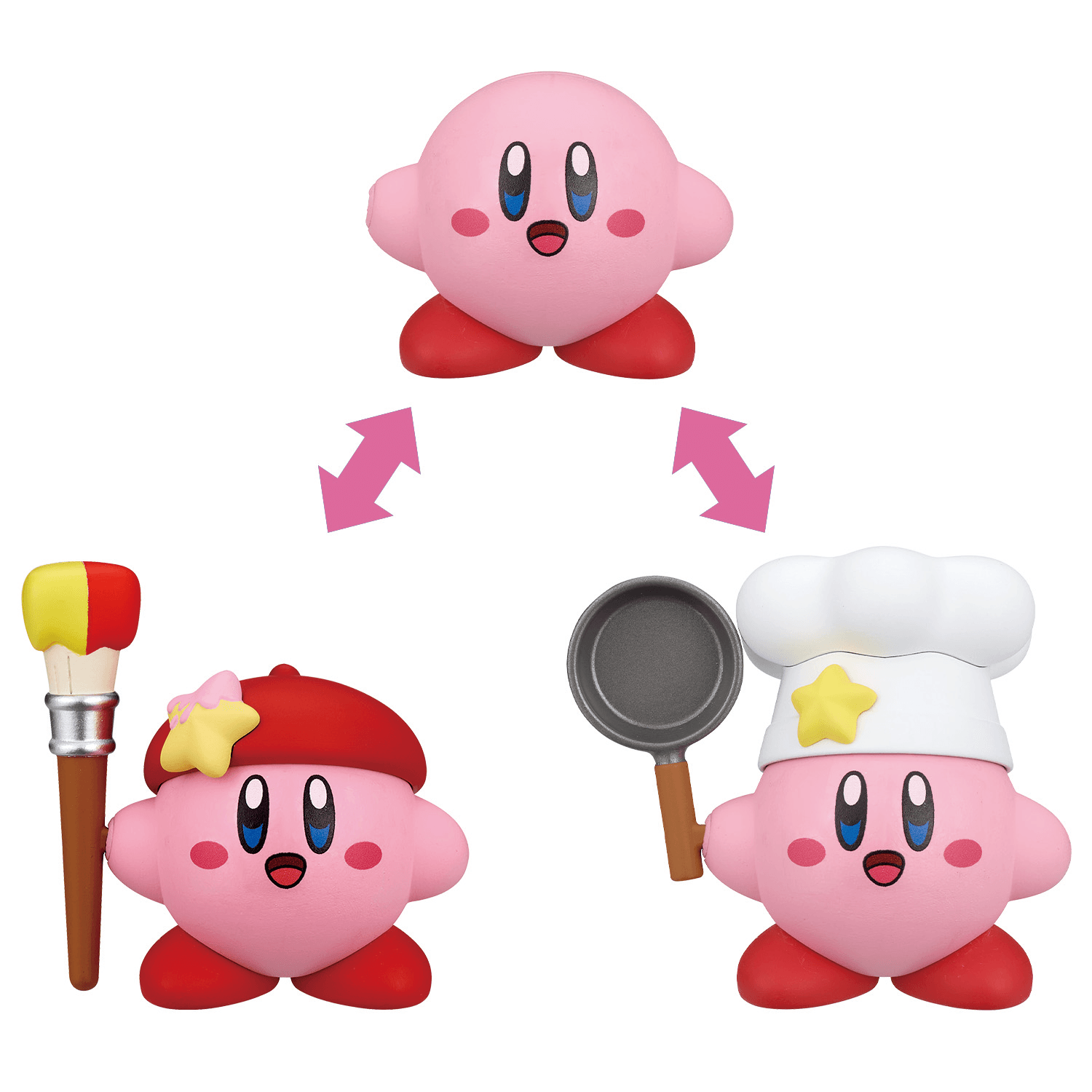 Kirby Copy Ability Figure: Artist & Cook | 045557912291