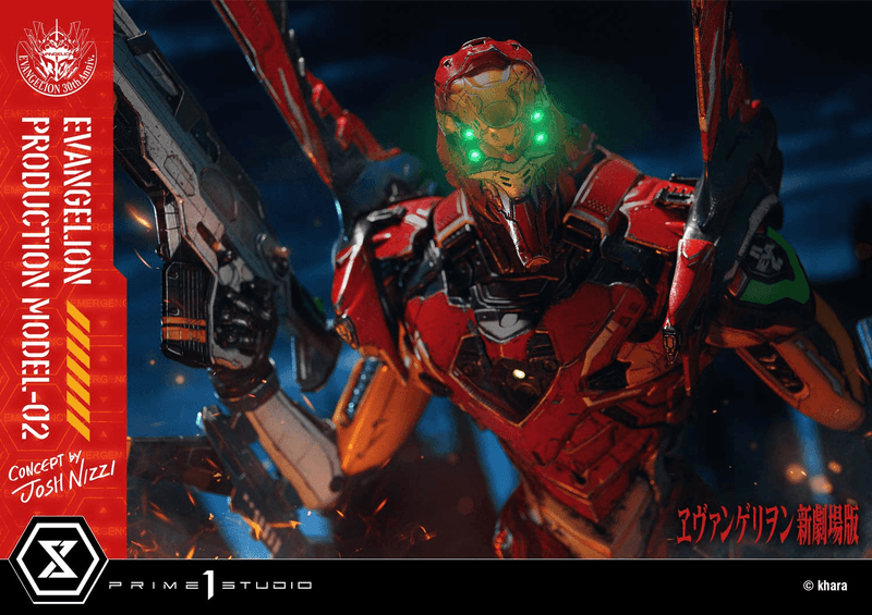 Prime 1 Studio Ultimate Diorama Masterline Evangelion Evangelion Production Model-02 (Concept by Josh Nizzi) Deluxe Version | 4582647122094