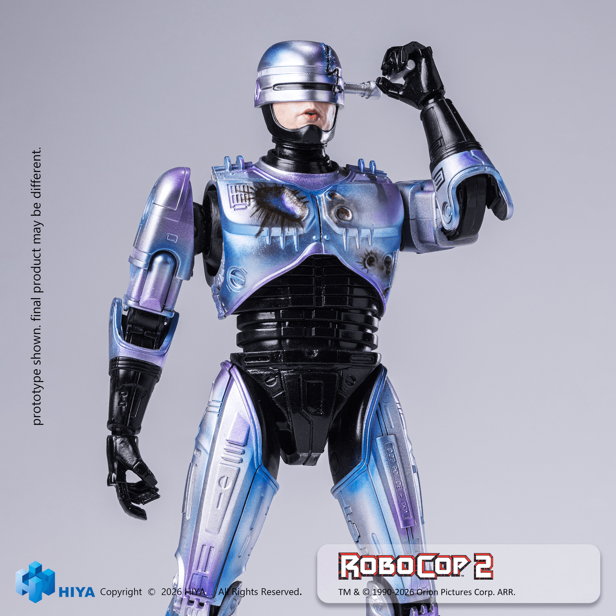 1/12 Scale 6.5 Inch RoboCop 2 RoboCop Action Figure | 6957534205323