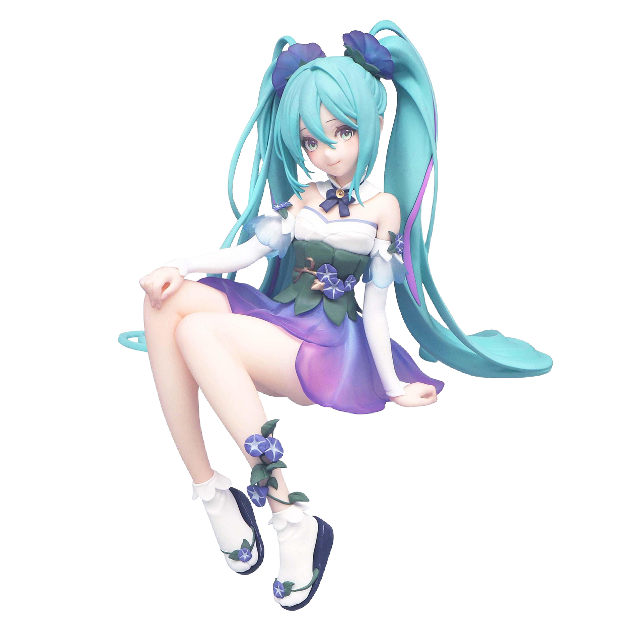 Hatsune Miku Series Hatsune Miku Flower Fairy Morning Glory Noodle Stopper Figure | 4580736404946