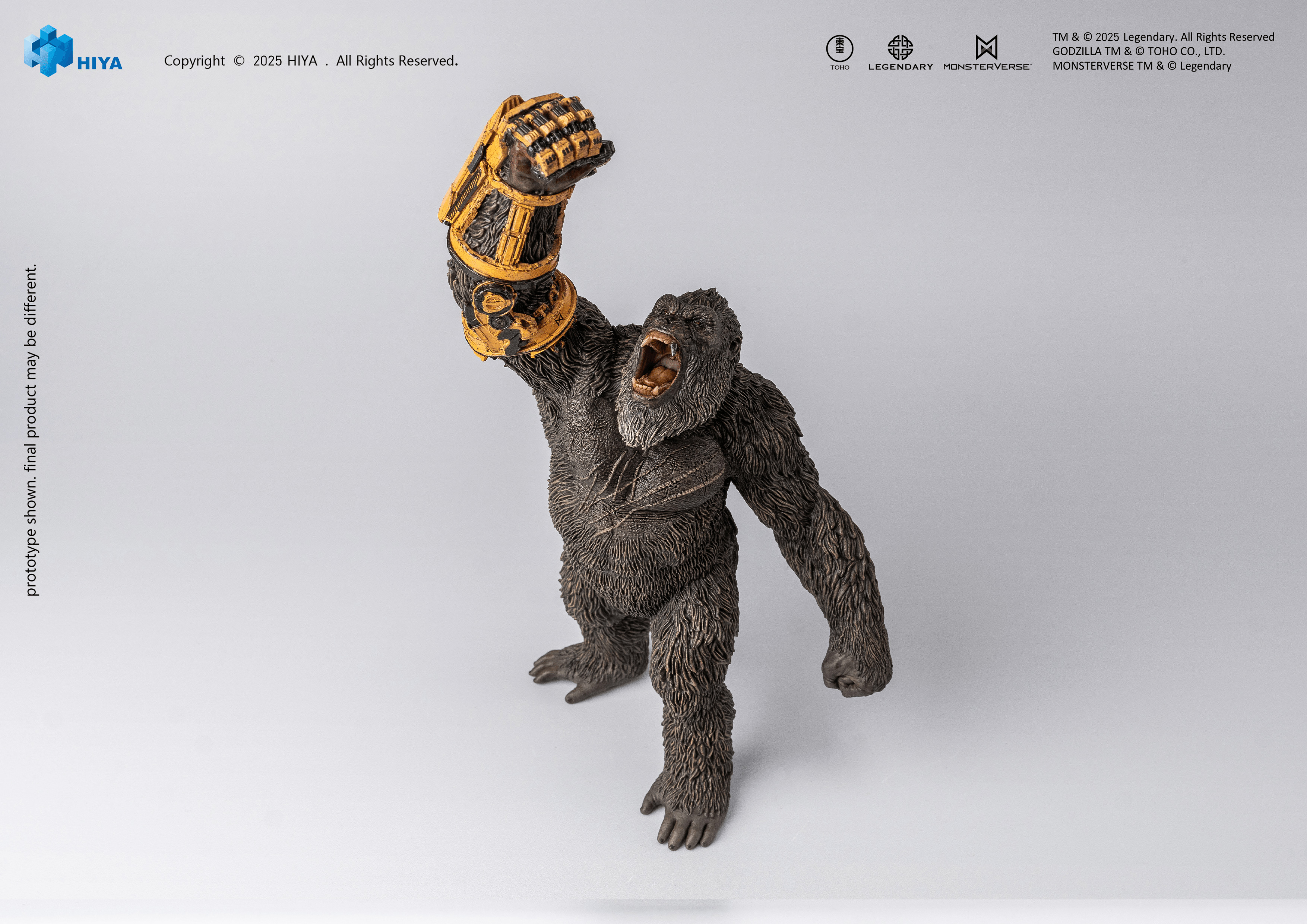 HIYA Stylist Series None Scale 8.7 Inch Godzilla x Kong The New Empire Kong B.E.A.S.T. Glove Version PVC statue | 6957534204791