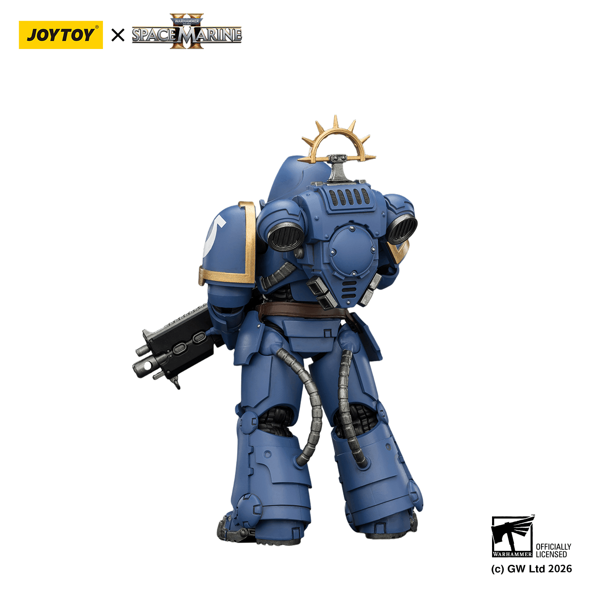 Game Edition Ultramarines Heavy Intercessor with Heavy Bolt Rifle and Bolt Pistol | 6927054403639