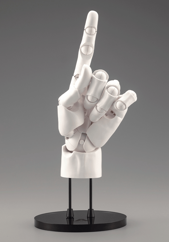KOTOBUKIYA ARTIST SUPPORT ITEM HAND MODEL MEN’S/L -WHITE- | 4934054067299
