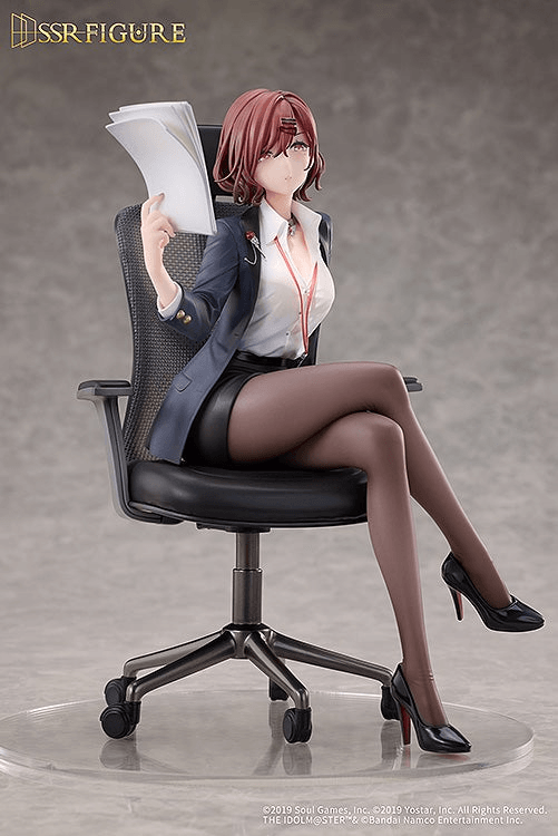 SSR FIGURE THE IDOLM@STER SHINY COLORS × Mahjong Soul Madoka Higuchi Effortless Work Ver. 1/7 Scale Figure