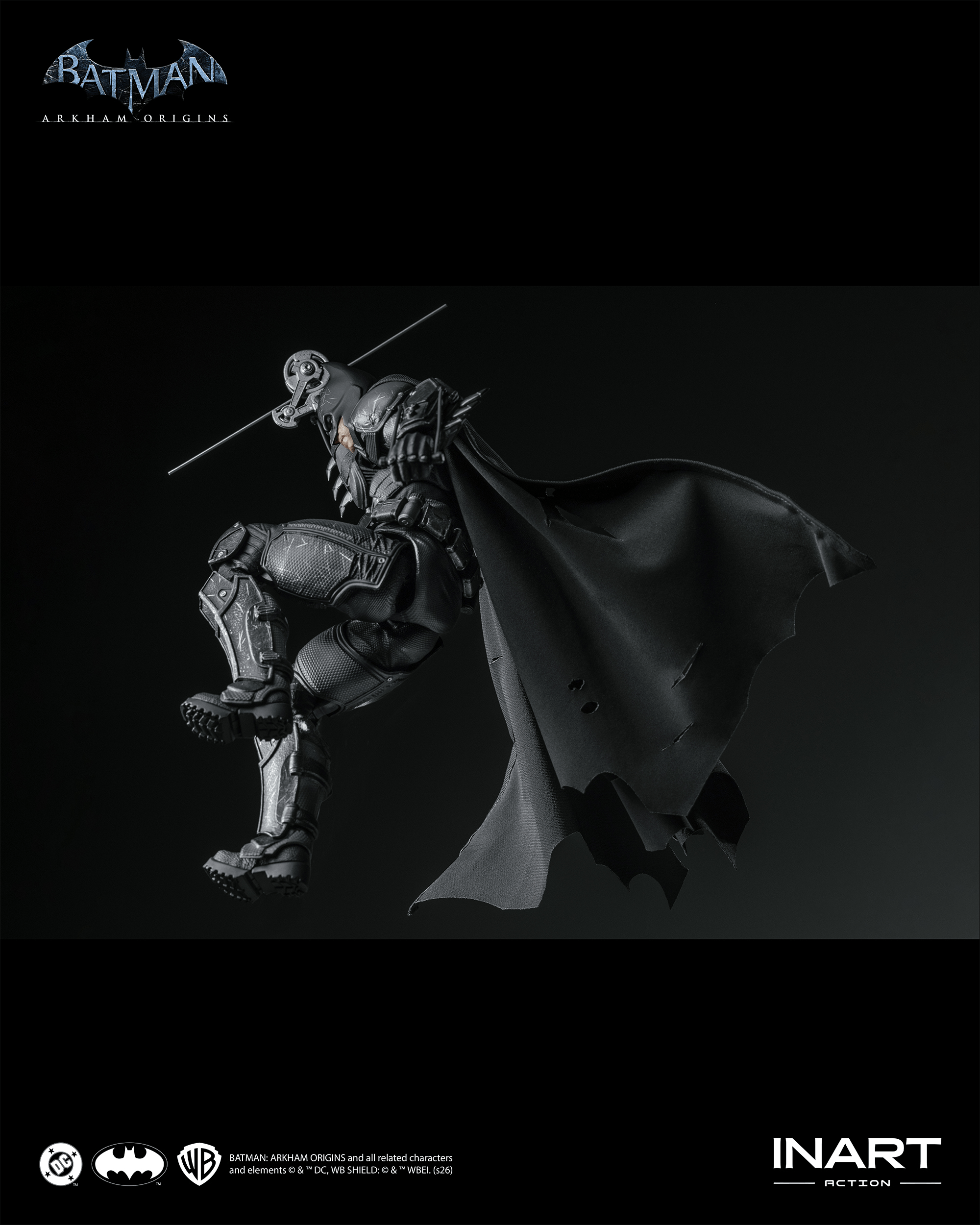 INART Action – Batman: Arkham Origins – Batman (Battle Damaged Version) Action Figure | 6972662531861