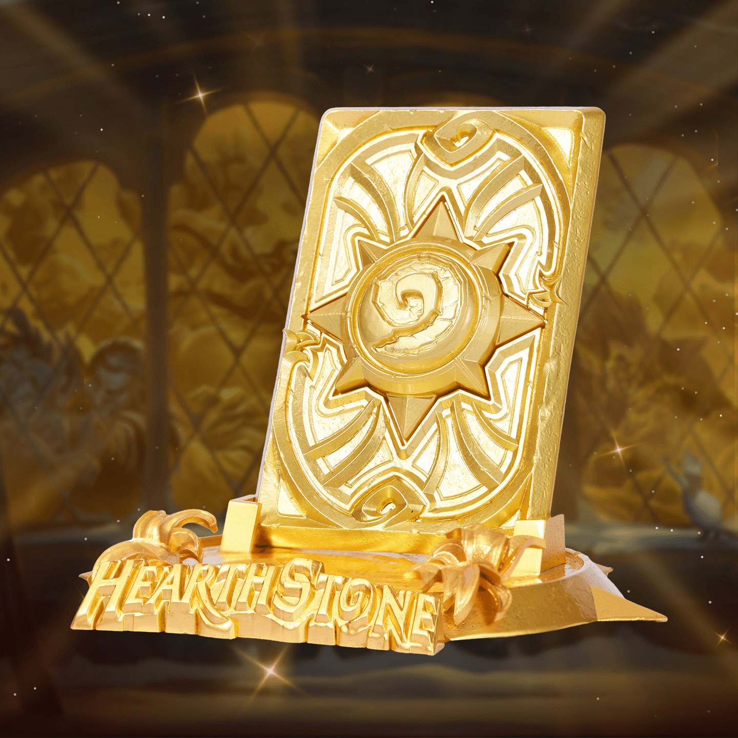 Blizzard Hearthstone® Golden Celebration Card Back Replica | 6978082550093