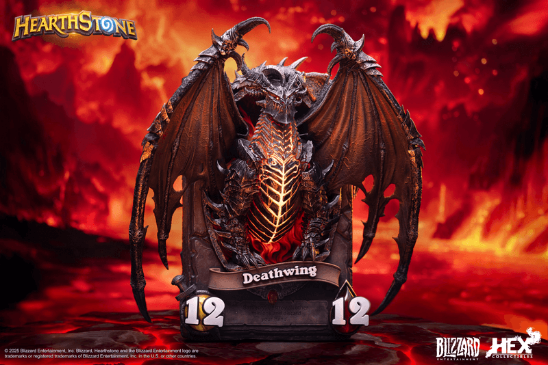 HEX Collectibles Blizzard Hearthstone® Deathwing Art Statue | 6978082551212