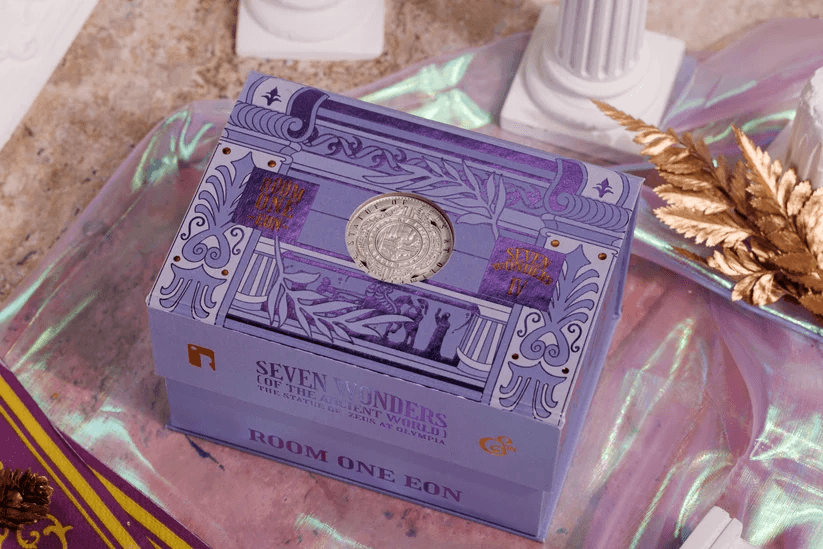 The Statue of Zeus at Ephesus Playing Cards - Half Brick Set