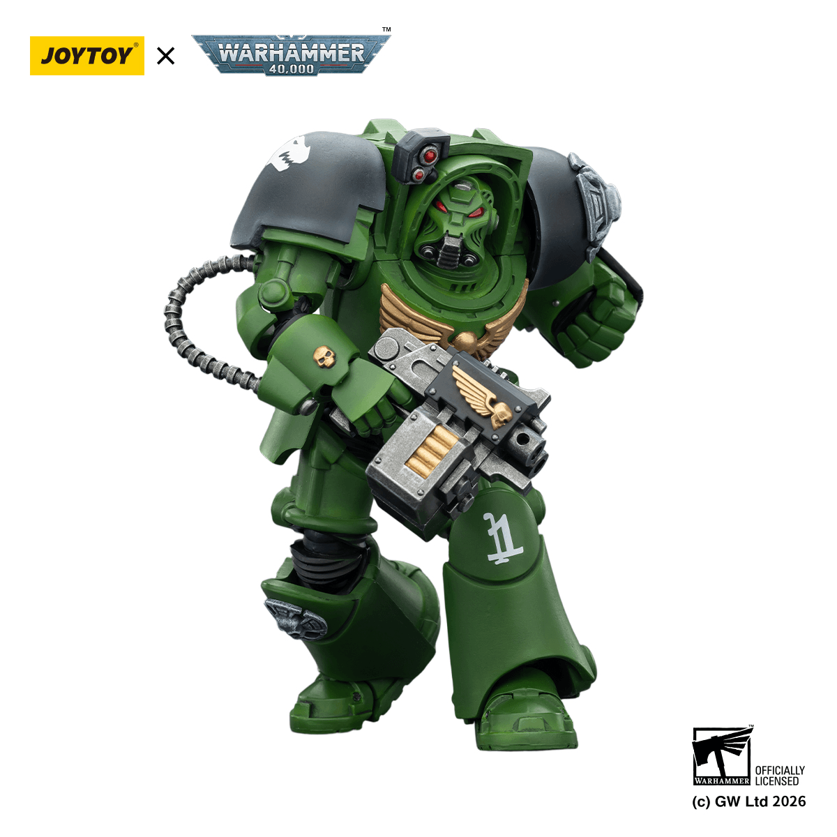 Salamanders Terminator 2 with Power Fist and Storm Bolter | 6927054403226