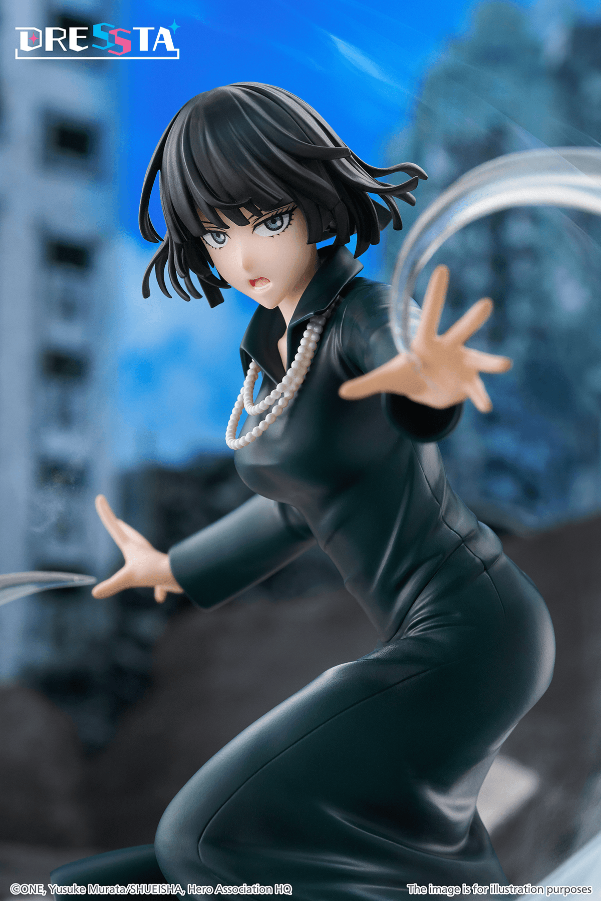 One-Punch Man DRESSTA Statue Figure - Hellish Blizzard