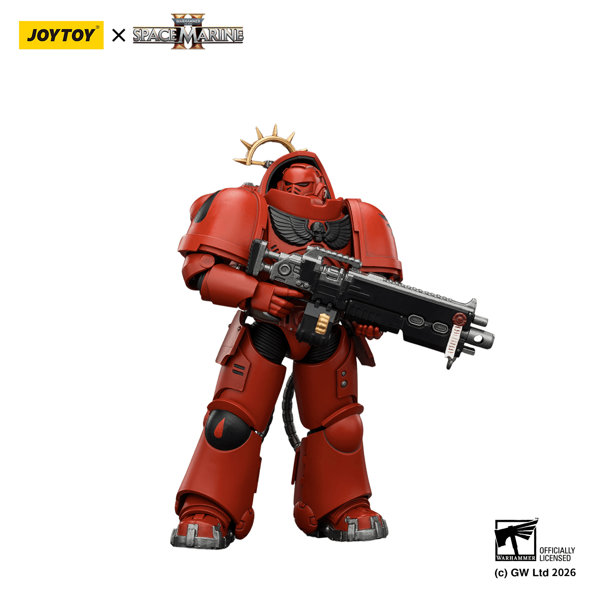 Game Edition Blood Angels Heavy Intercessor with Heavy Bolt Rifle and Bolt Pistol | 6927054403660