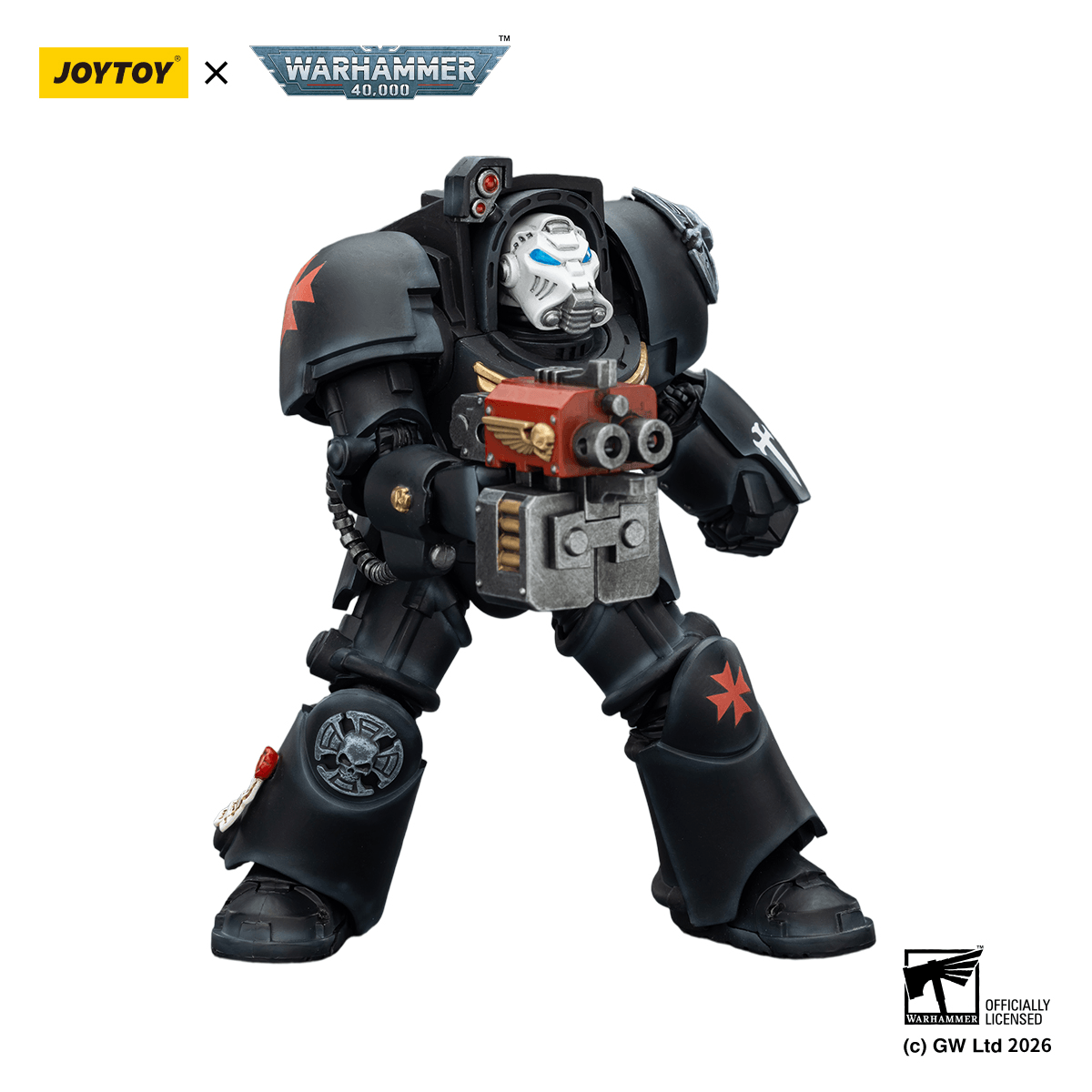 BlackTemplars Terminator 2 with Power Fist and Storm Bolter | 6927054403103