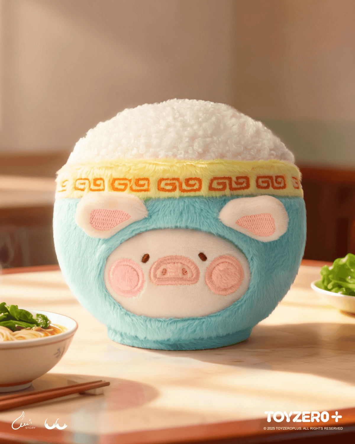 LuLu the Piggy Lu's Table - Food Hunter Series Plush Keychain Blindbox (Box of 8)