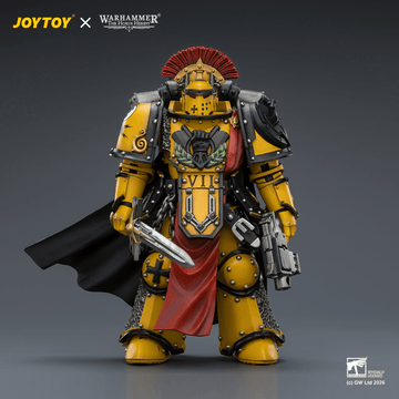 Imperial Fists Legion Praetor in Mk III Armour with Power Sword and Bolt Pistol | 6927054404216