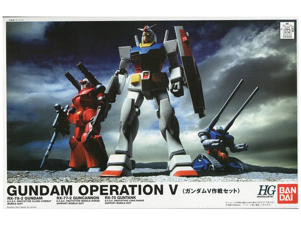 Bandai 1/144 HGUC Gundam Operation V Set | 4573102604040
