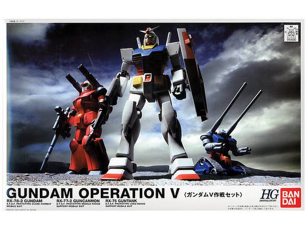 Bandai 1/144 HGUC Gundam Operation V Set | 4573102604040