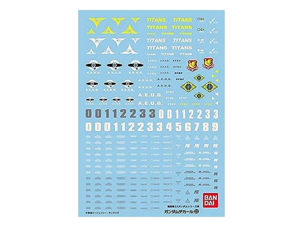 Gundam Decal 22 - Zeta Gundam Series | 4573102611352
