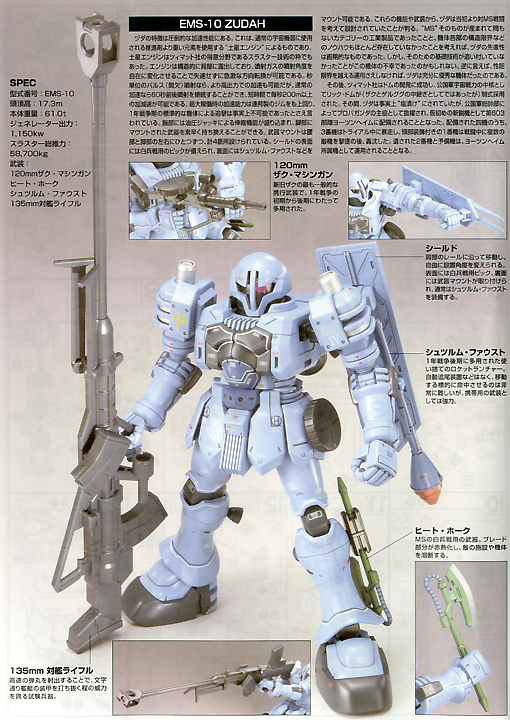 Bandai HGUC #65 1/144 EMS-10 Zudah "Gundam MS Igloo" | 4573102582614