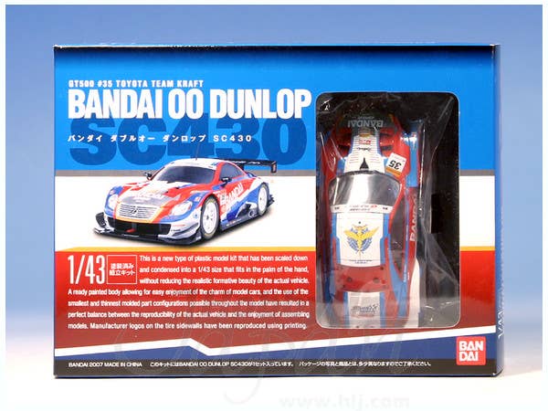 1/43 BANDAI OO DUNLOP SC430 | 4543112523501