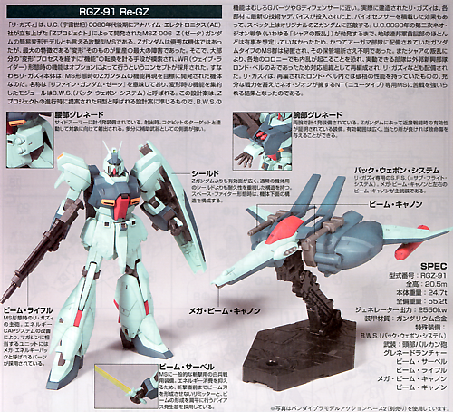 HGUC 1/144 #85 Re-GZ | 4573102587787
