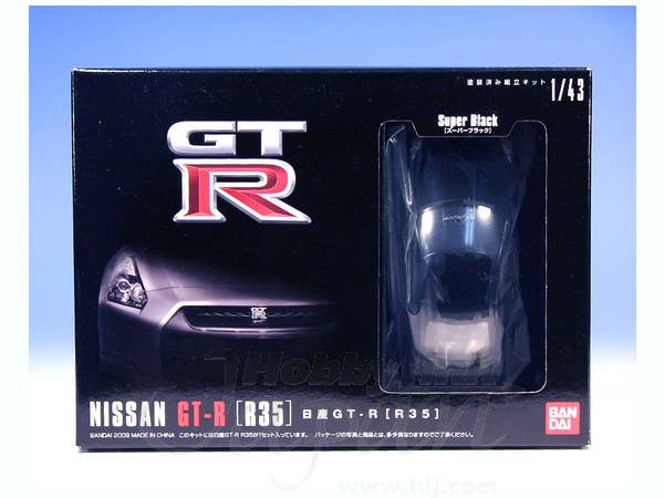 1/43 Nissan GT-R (R35 Super Black) | 4543112587275