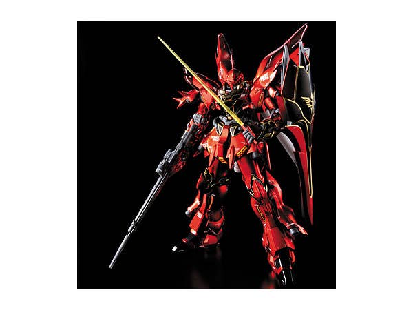 Bandai MG 1/100 MSN-06S Sinanju Ver. Ka Titanium Finish | 4543112620514