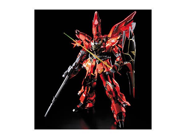 Bandai MG 1/100 MSN-06S Sinanju Ver. Ka Titanium Finish | 4543112620514