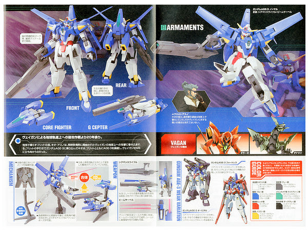 Bandai HG #21 1/144 Gundam AGE-3 Normal 'Gundam AGE' | 4573102573865