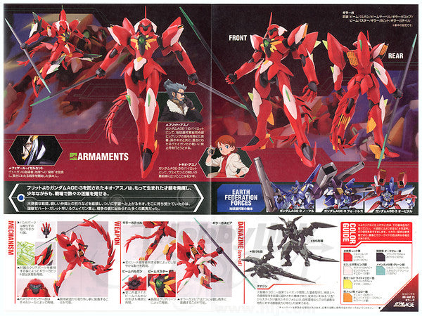 Bandai HG AGE: #23 Ghirarga "Gundam AGE" | 4573102629098