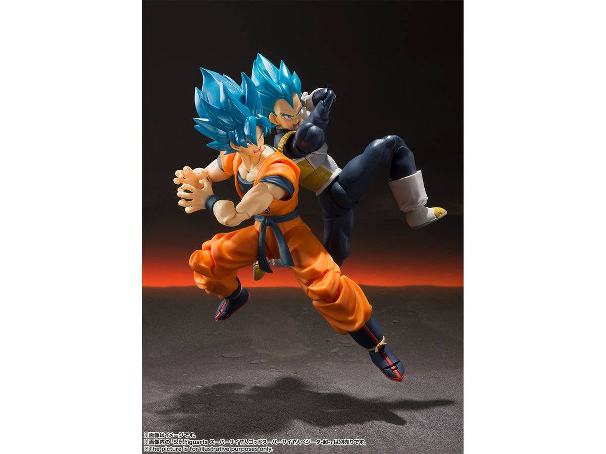 TAMASHII NATIONS Super Saiyan God Super Saiyan Goku "Dragon Ball Super", TAMASHII NATIONS S.H. Figuarts | 4573102557001