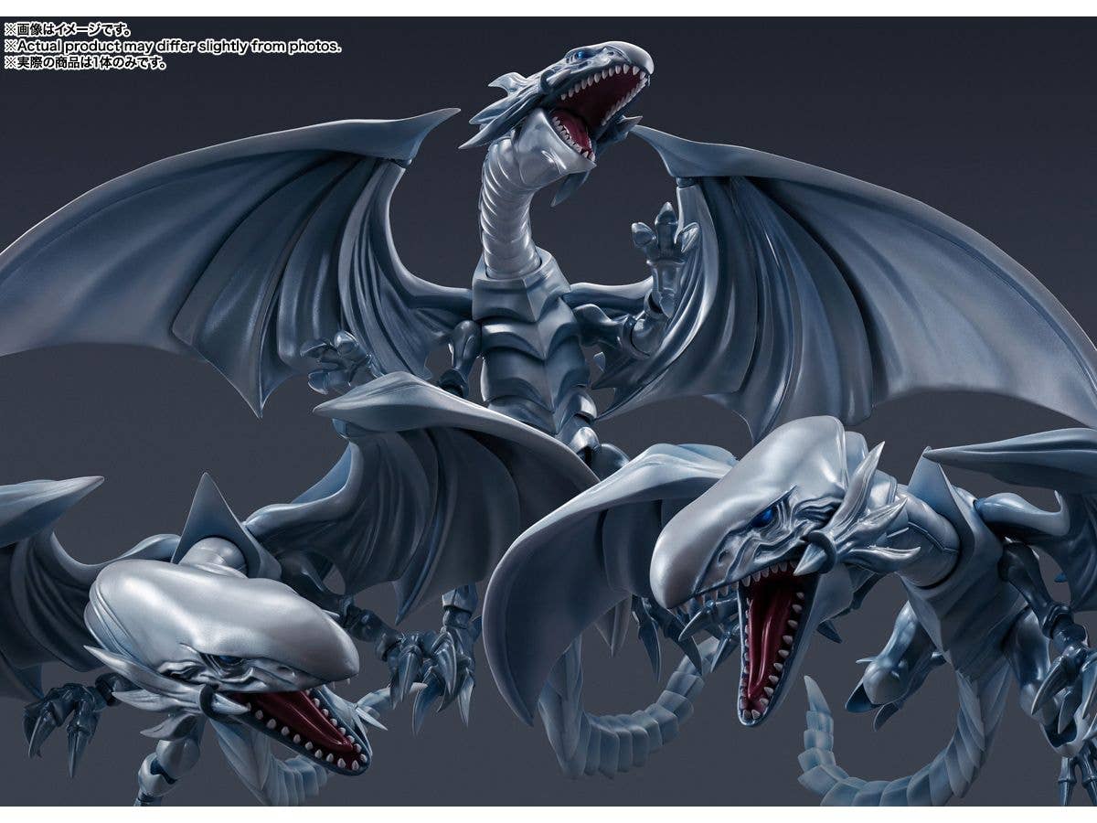 BANDAI Tamashii BLUE-EYES WHITE DRAGON "Yu-Gi-Oh Duel Monsters", Bandai Spirits S.H.MonsterArts | 4573102654755