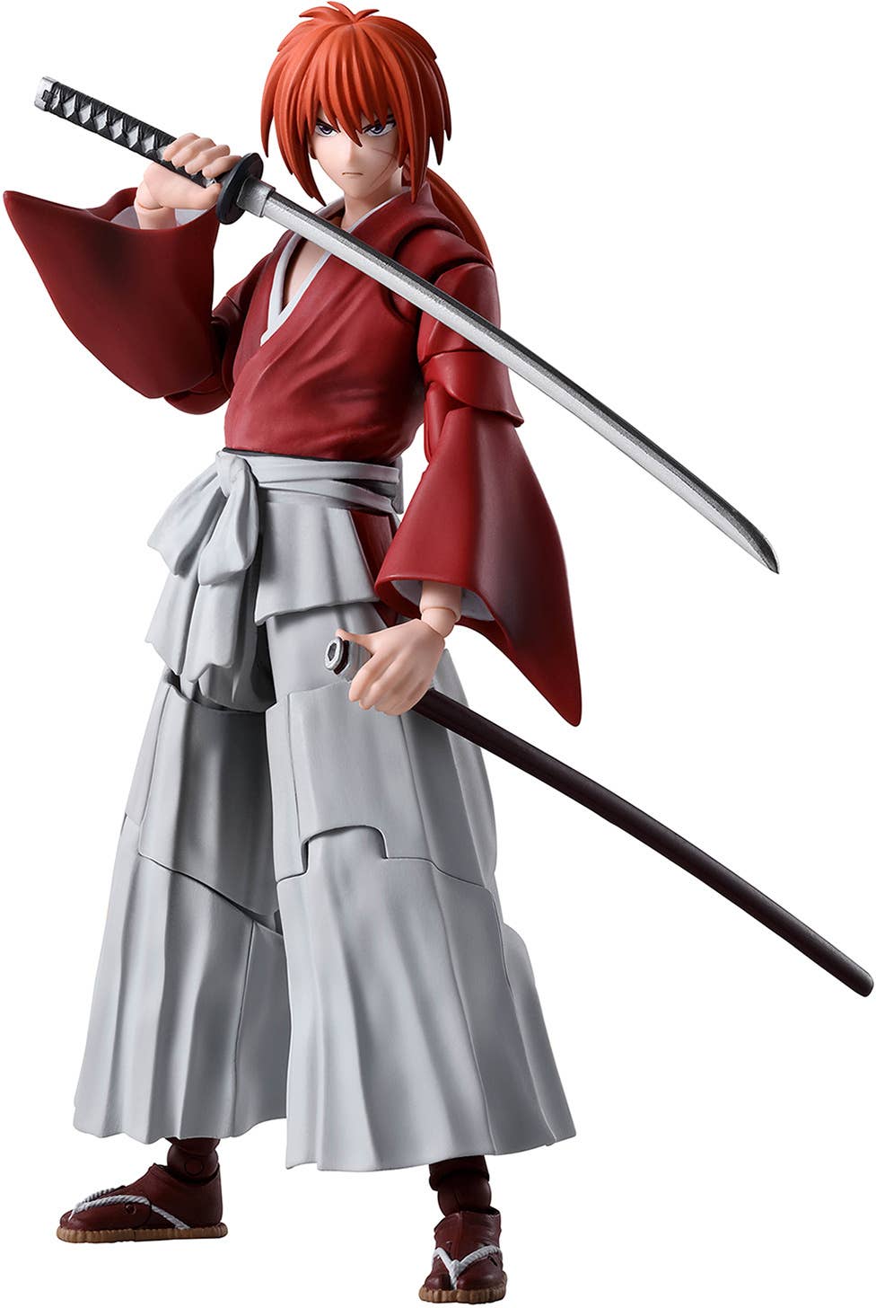 BANDAI Tamashii Kenshin Himura "Rurouni Kenshin: Meiji Swordsman Romantic Story", TAMASHII NATIONS S.H.Figuarts | 4573102654809