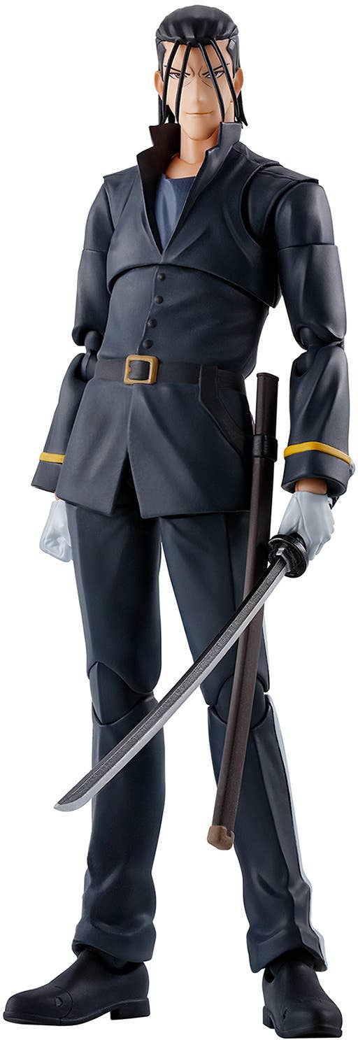 BANDAI Tamashii Hajime Saito "Rurouni Kenshin: Meiji Swordsman Romantic Story", TAMASHII NATIONS S.H.Figuarts | 4573102654816