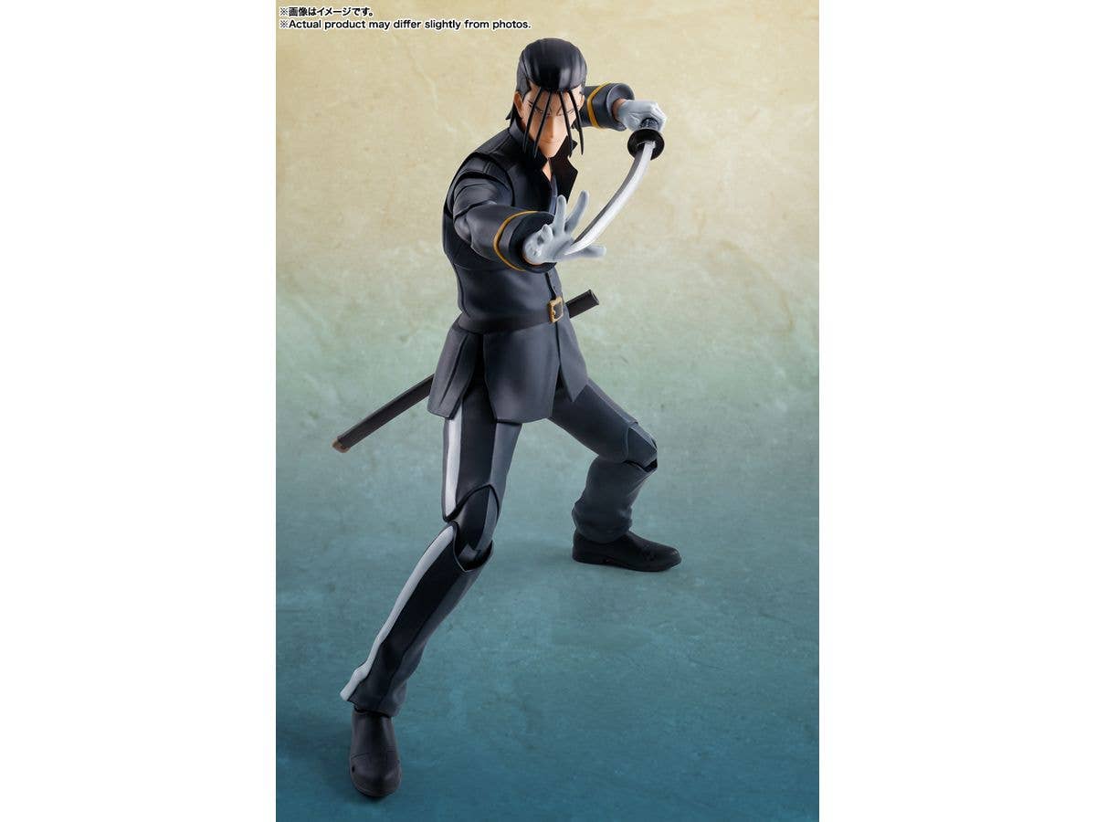 BANDAI Tamashii Hajime Saito "Rurouni Kenshin: Meiji Swordsman Romantic Story", TAMASHII NATIONS S.H.Figuarts | 4573102654816